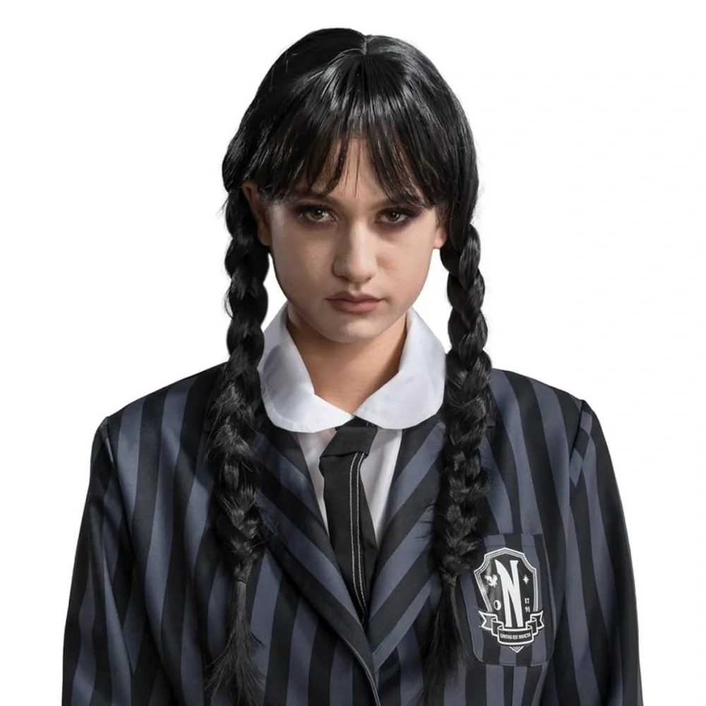 Wednesday Addams wig - Picture 2 of 3